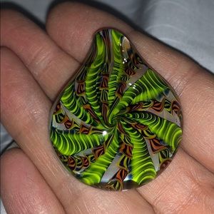 Glass Pendant/one of a kind
